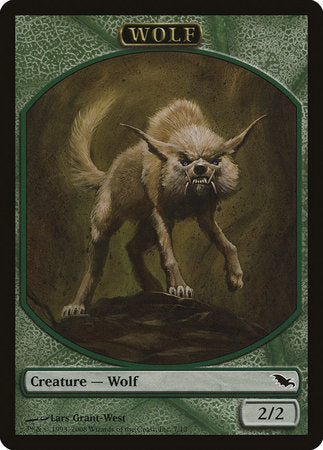 Wolf Token [Shadowmoor Tokens] | Exor Games Bridgewater
