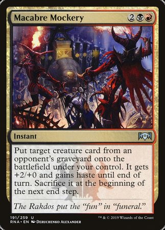 Macabre Mockery [Ravnica Allegiance] | Exor Games Bridgewater