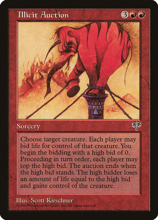 Illicit Auction [Mirage] | Exor Games Bridgewater