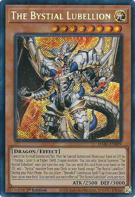 The Bystial Lubellion [DABL-EN009] Secret Rare | Exor Games Bridgewater