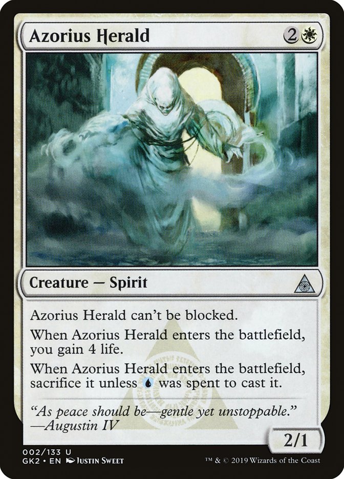 Azorius Herald [Ravnica Allegiance Guild Kit] | Exor Games Bridgewater