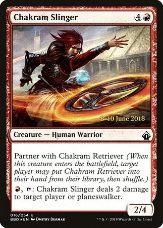 Chakram Slinger [Battlebond Promos] | Exor Games Bridgewater