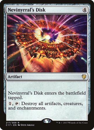 Nevinyrral's Disk [Commander 2017] | Exor Games Bridgewater