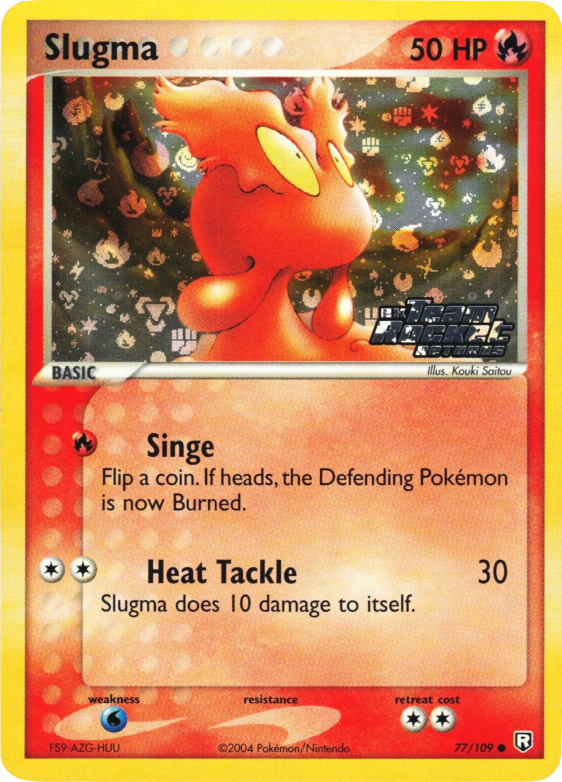 Slugma (77/109) (Stamped) [EX: Team Rocket Returns] | Exor Games Bridgewater