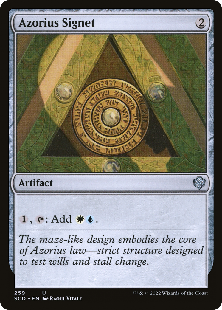 Azorius Signet [Starter Commander Decks] | Exor Games Bridgewater