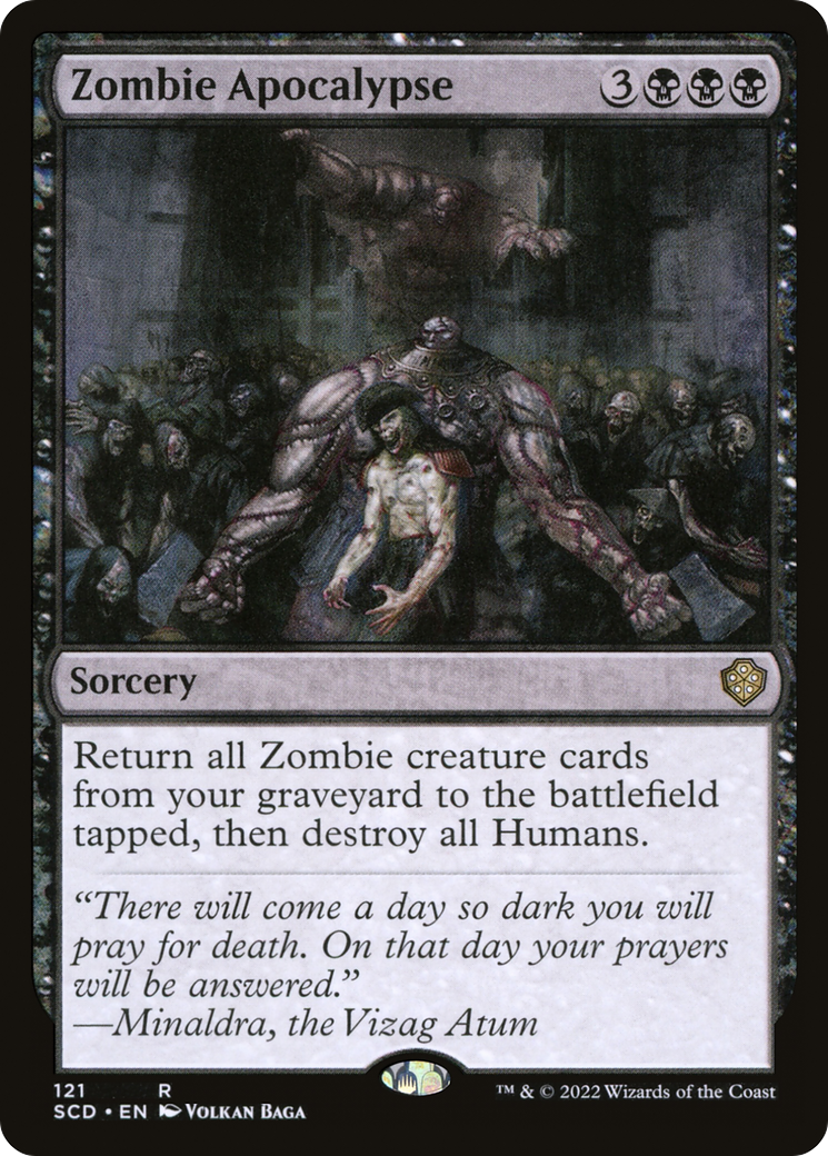 Zombie Apocalypse [Starter Commander Decks] | Exor Games Bridgewater