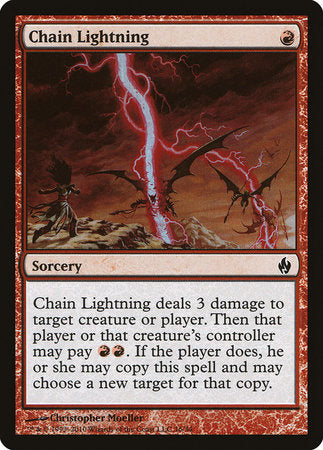 Chain Lightning [Premium Deck Series: Fire and Lightning] | Exor Games Bridgewater