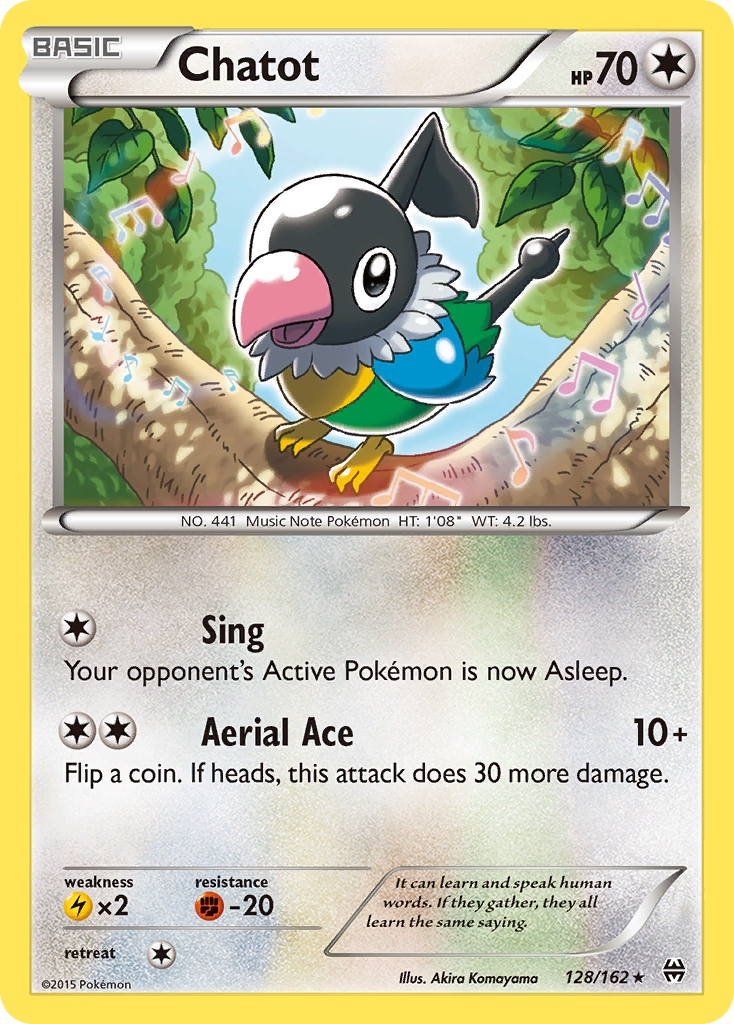 Chatot (128/162) [XY: BREAKthrough] | Exor Games Bridgewater