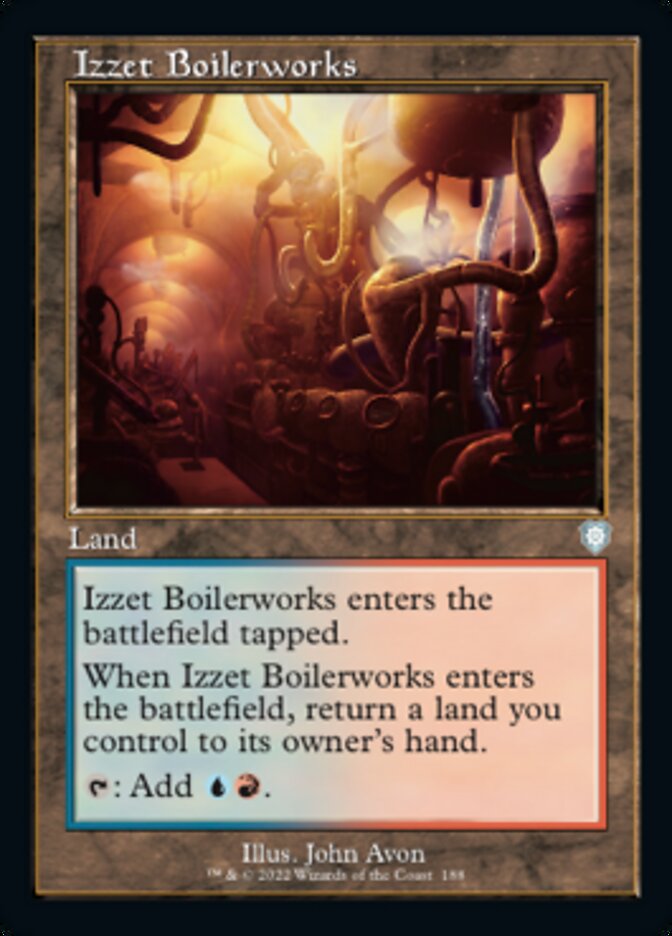 Izzet Boilerworks (Retro) [The Brothers' War Commander] | Exor Games Bridgewater