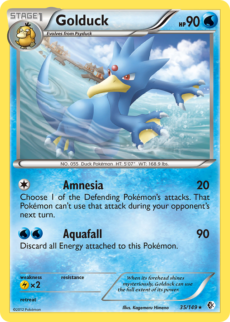 Golduck (35/149) [Black & White: Boundaries Crossed] | Exor Games Bridgewater