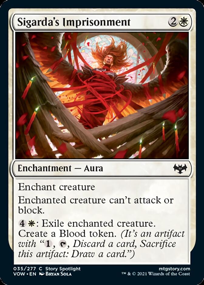 Sigarda's Imprisonment [Innistrad: Crimson Vow] | Exor Games Bridgewater