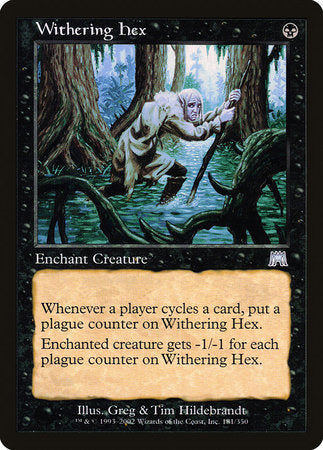 Withering Hex [Onslaught] | Exor Games Bridgewater