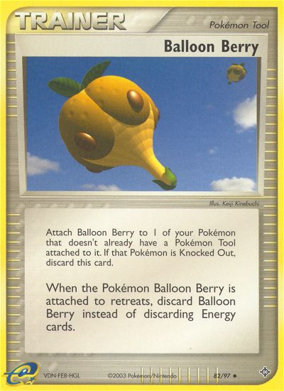 Balloon Berry (82/97) [EX: Dragon] | Exor Games Bridgewater