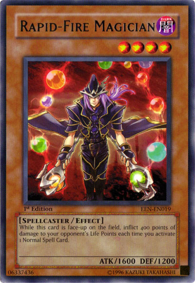 Rapid-Fire Magician [EEN-EN019] Rare | Exor Games Bridgewater