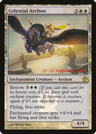 Celestial Archon [Theros Promos] | Exor Games Bridgewater