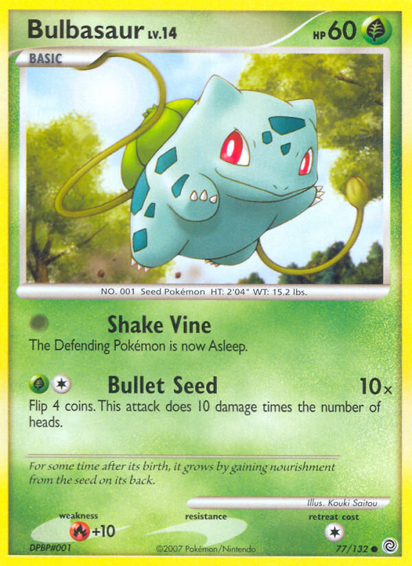 Bulbasaur (77/132) [Diamond & Pearl: Secret Wonders] | Exor Games Bridgewater