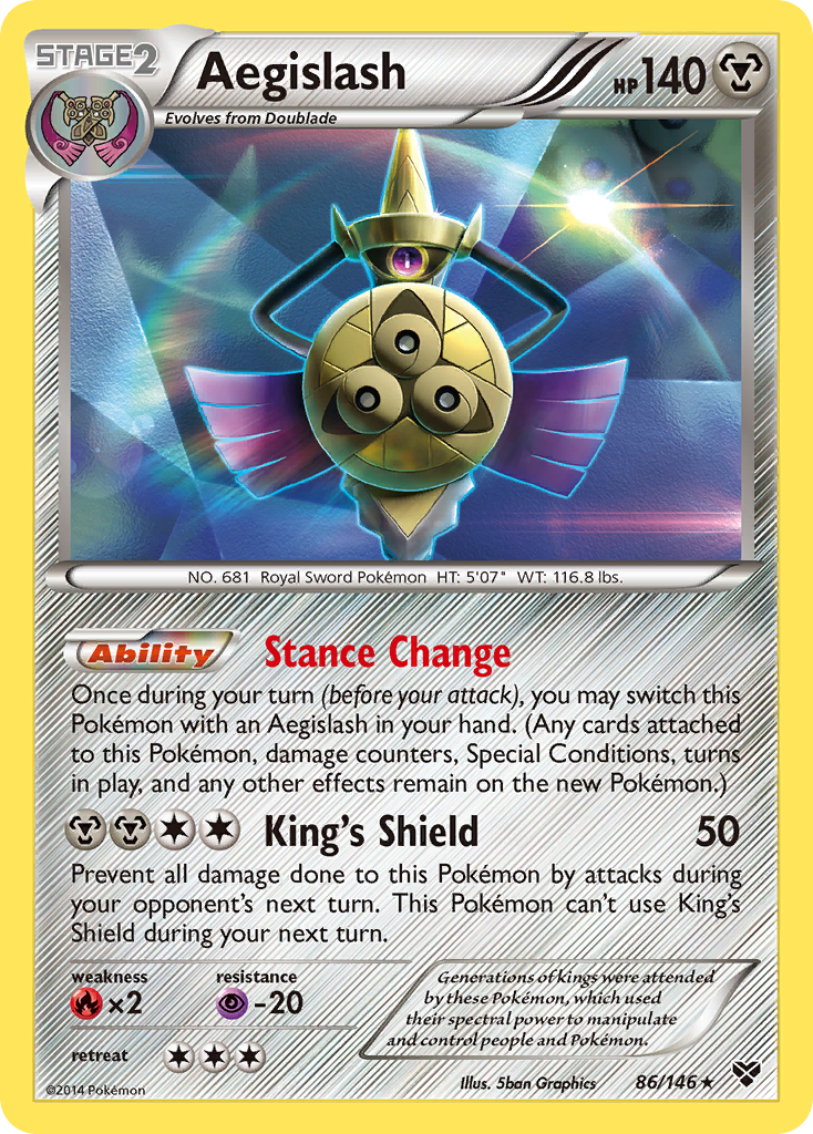 Aegislash (86/146) [XY: Base Set] | Exor Games Bridgewater