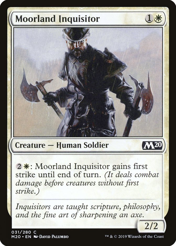 Moorland Inquisitor [Core Set 2020] | Exor Games Bridgewater