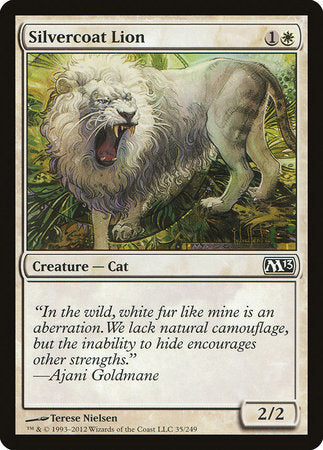 Silvercoat Lion [Magic 2013] | Exor Games Bridgewater