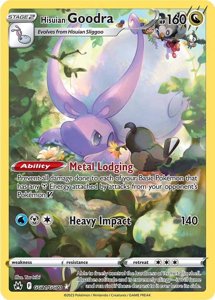 Hisuian Goodra (GG21/GG70) [Sword & Shield: Crown Zenith] | Exor Games Bridgewater