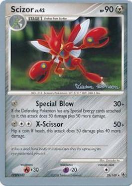 Scizor LV.42 (29/100) (Intimidation - Tristan Robinson) [World Championships 2008] | Exor Games Bridgewater