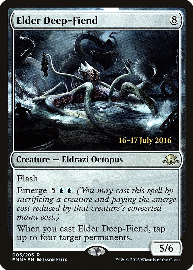 Elder Deep-Fiend  [Eldritch Moon Prerelease Promos] | Exor Games Bridgewater