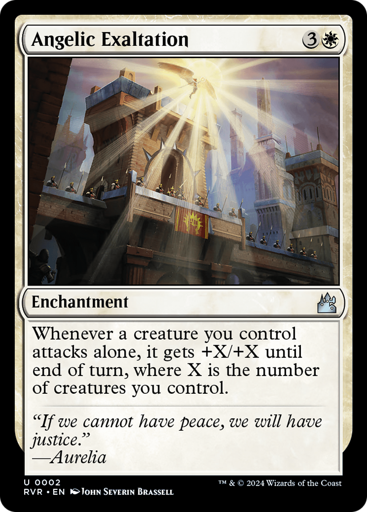 Angelic Exaltation [Ravnica Remastered] | Exor Games Bridgewater