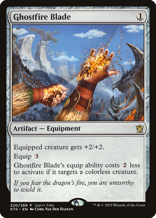 Ghostfire Blade [Ugin's Fate] | Exor Games Bridgewater