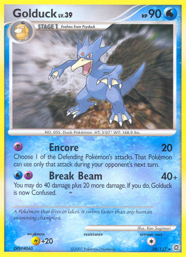 Golduck (28/132) [Diamond & Pearl: Secret Wonders] | Exor Games Bridgewater