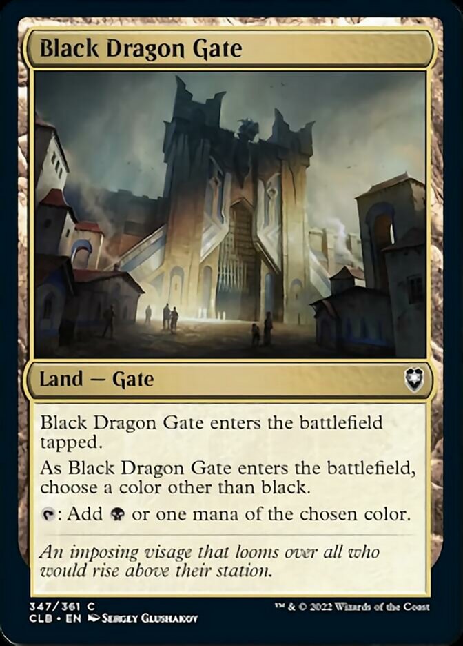 Black Dragon Gate [Commander Legends: Battle for Baldur's Gate] | Exor Games Bridgewater