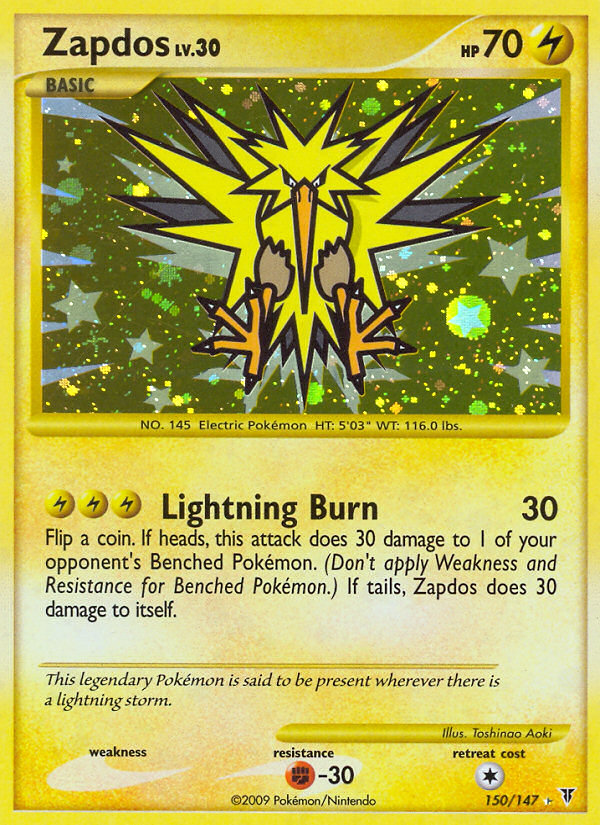 Zapdos (150/147) [Platinum: Supreme Victors] | Exor Games Bridgewater