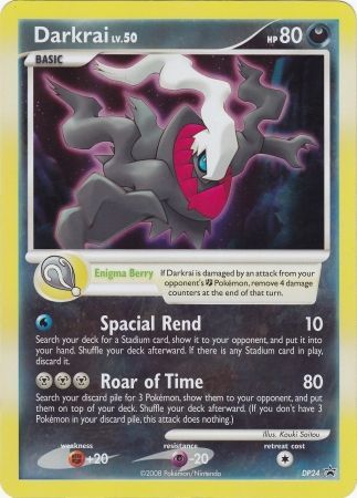 Darkrai (DP24) (Jumbo Card) [Diamond & Pearl: Black Star Promos] | Exor Games Bridgewater