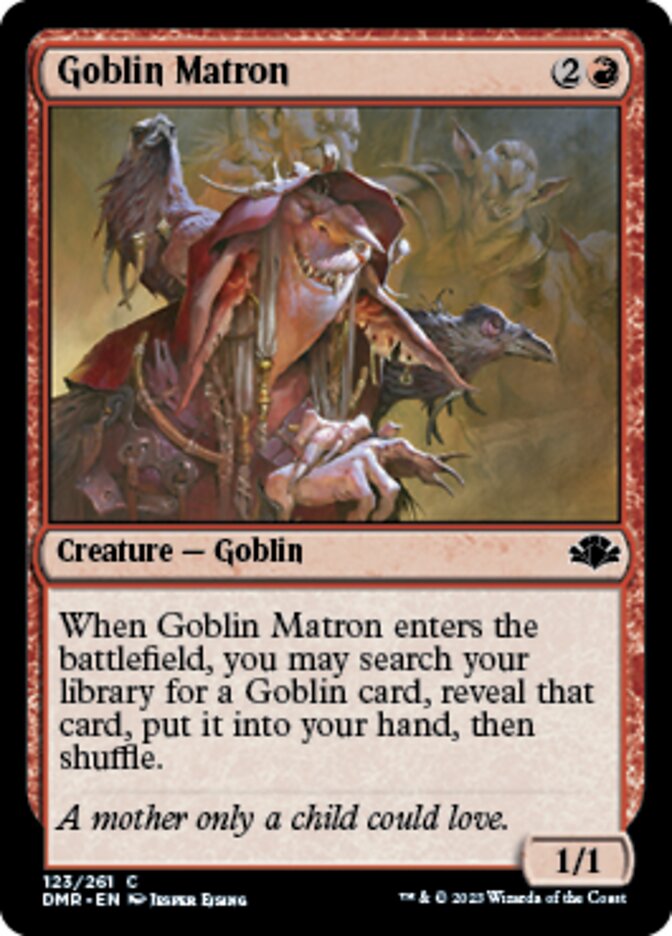 Goblin Matron [Dominaria Remastered] | Exor Games Bridgewater