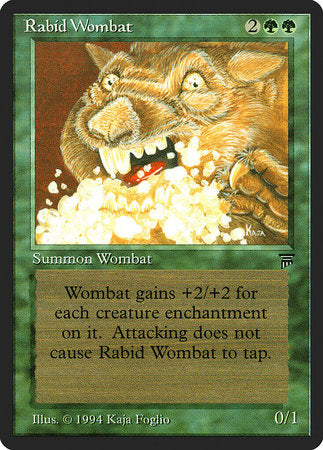 Rabid Wombat [Legends] | Exor Games Bridgewater