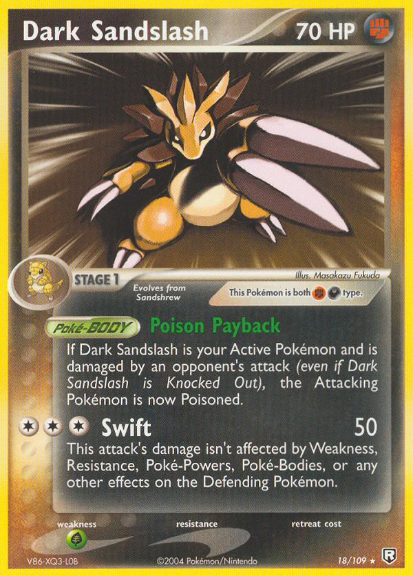 Dark Sandslash (18/109) [EX: Team Rocket Returns] | Exor Games Bridgewater