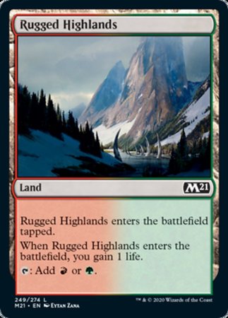 Rugged Highlands [Core Set 2021] | Exor Games Bridgewater