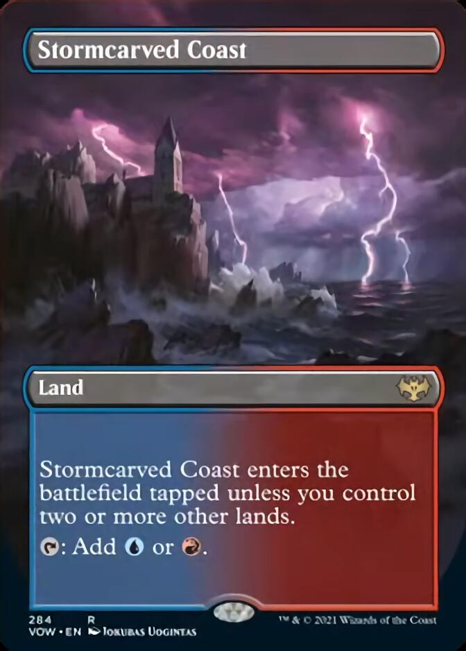 Stormcarved Coast (Borderless) [Innistrad: Crimson Vow] | Exor Games Bridgewater