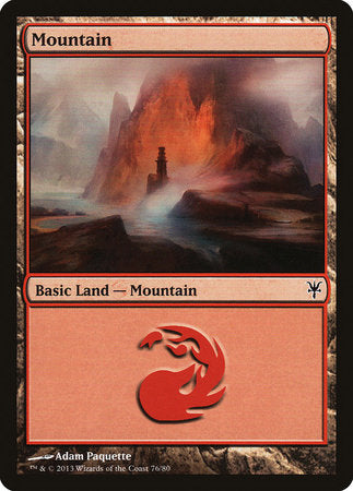 Mountain (76) [Duel Decks: Sorin vs. Tibalt] | Exor Games Bridgewater