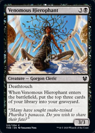 Venomous Hierophant [Theros Beyond Death] | Exor Games Bridgewater