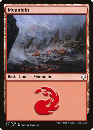 Mountain (264) [Dominaria] | Exor Games Bridgewater