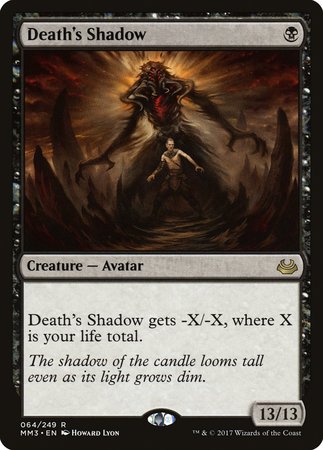 Death's Shadow [Modern Masters 2017] | Exor Games Bridgewater