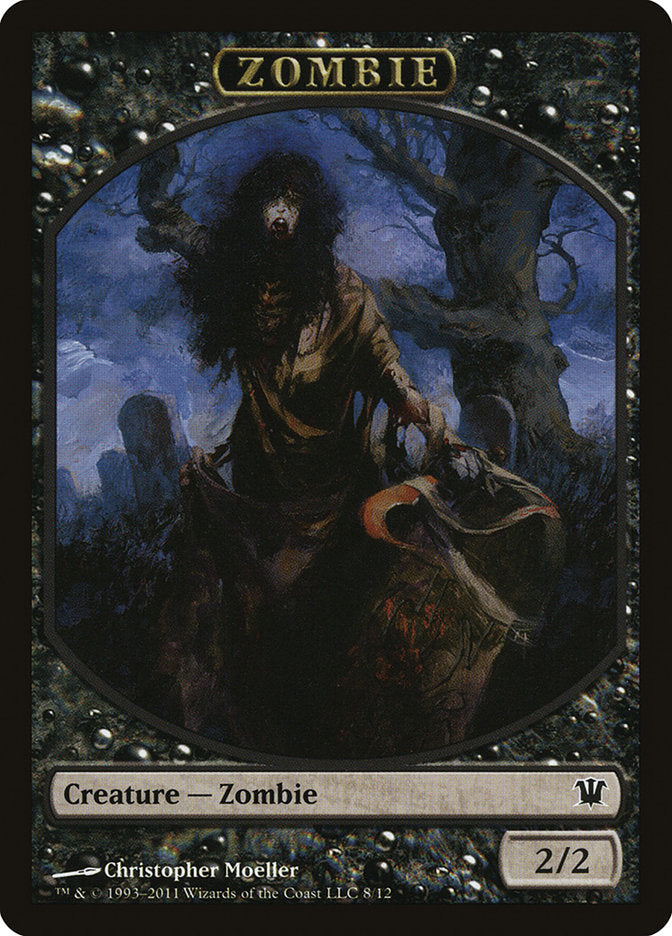 Zombie (8/12) [Innistrad Tokens] | Exor Games Bridgewater