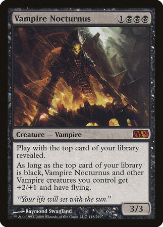 Vampire Nocturnus [Magic 2010] | Exor Games Bridgewater