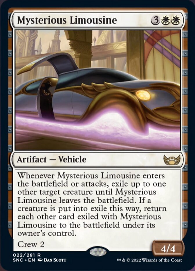 Mysterious Limousine [Streets of New Capenna] | Exor Games Bridgewater