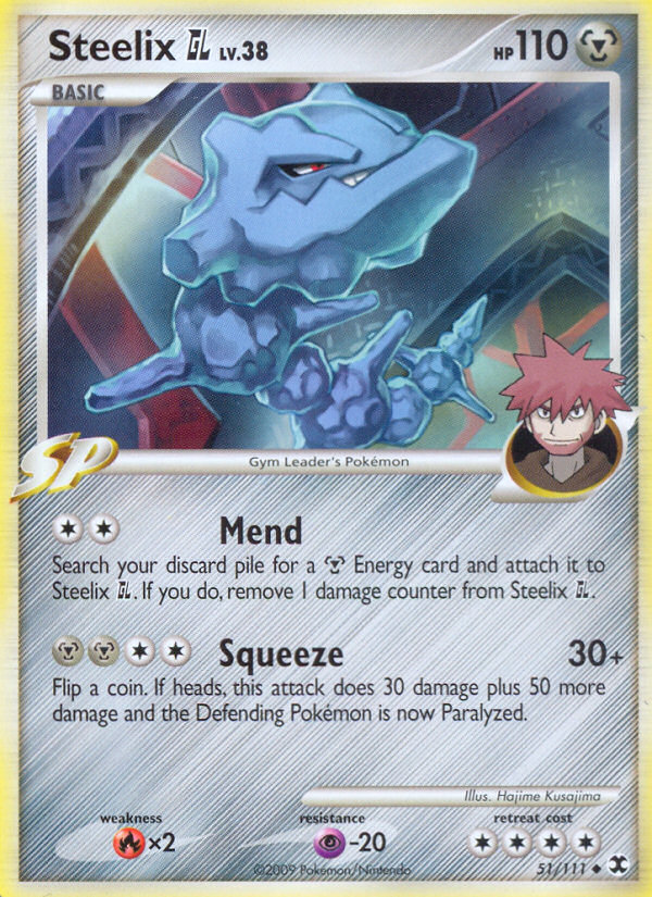 Steelix GL (51/111) [Platinum: Rising Rivals] | Exor Games Bridgewater