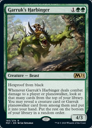 Garruk's Harbinger [Core Set 2021] | Exor Games Bridgewater