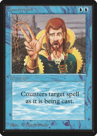 Counterspell [Limited Edition Beta] | Exor Games Bridgewater