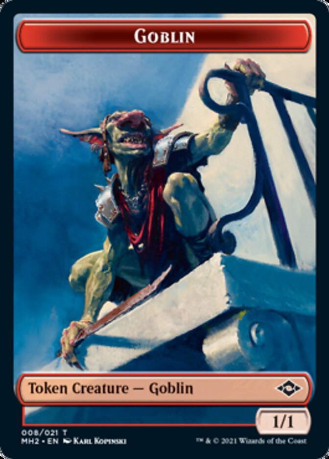 Goblin Token [Modern Horizons 2 Tokens] | Exor Games Bridgewater