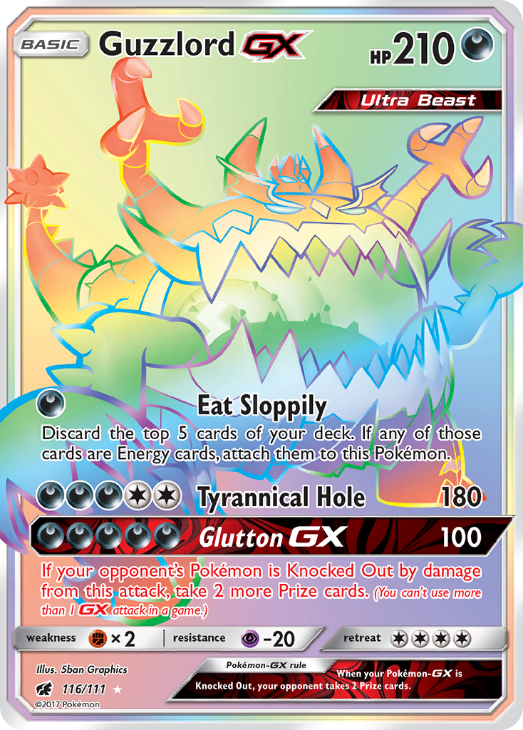 Guzzlord GX (116/111) [Sun & Moon: Crimson Invasion] | Exor Games Bridgewater