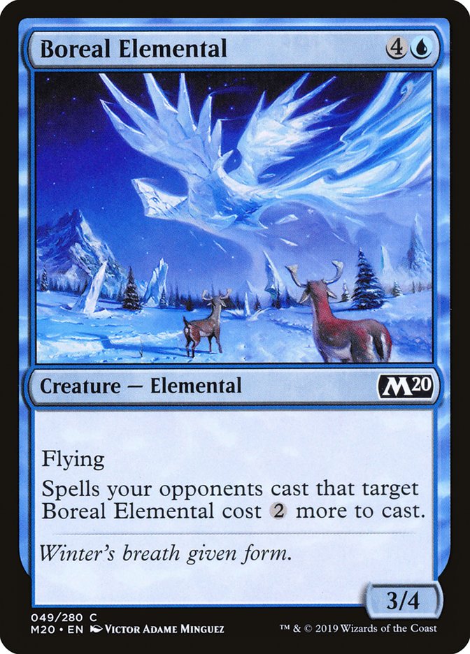 Boreal Elemental [Core Set 2020] | Exor Games Bridgewater